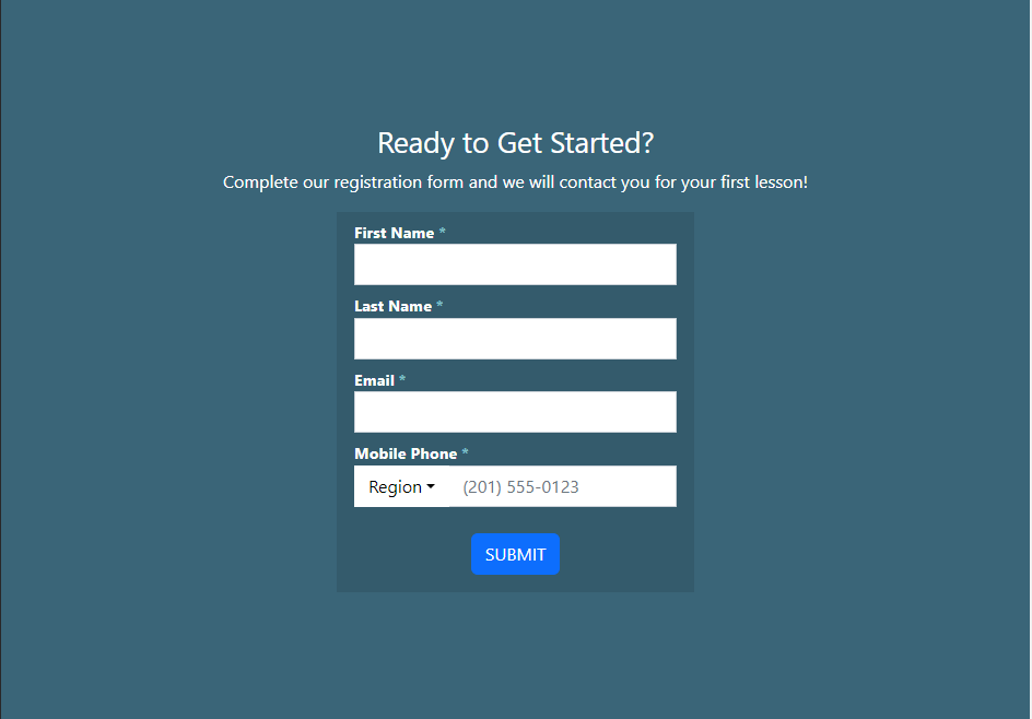 Bootstrap Form